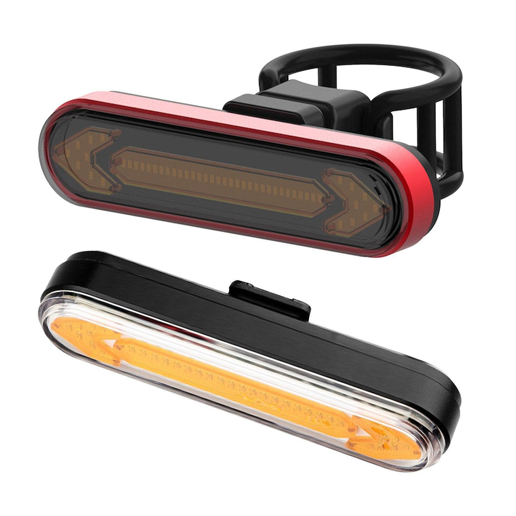 tBicycle Turn Signal Taillight USB Rechargeable Bicycle Tail Rear Light Turn Signal Braking Warning Wireless LED Ultra Bright LED Safety Warning Bike Brake Rear Lights Wireless Remote Control Modes Waterproof Suitable For Mountain Bike Road Bicycle - UrbanCycling.com