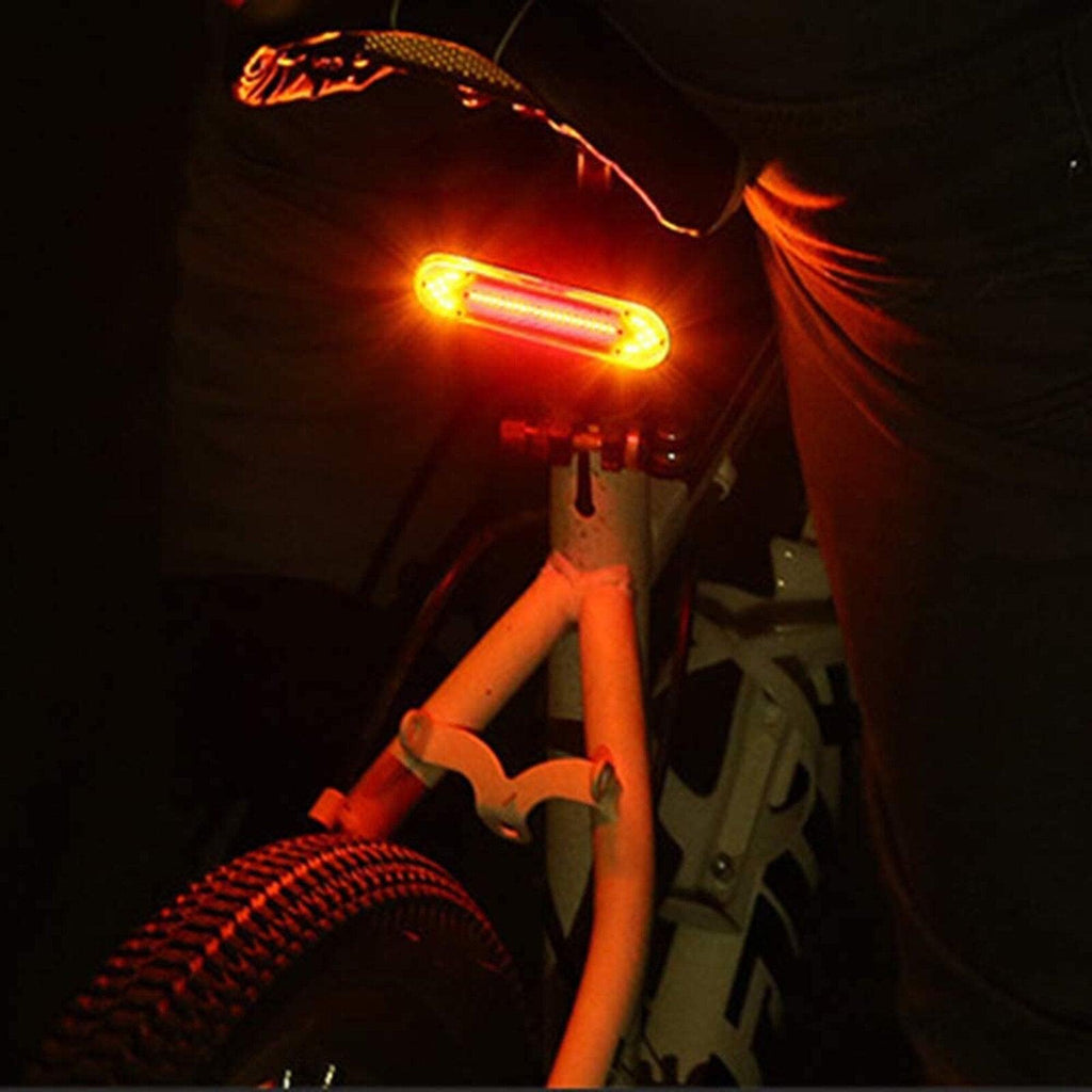 tBicycle Turn Signal Taillight USB Rechargeable Bicycle Tail Rear Light Turn Signal Braking Warning Wireless LED Ultra Bright LED Safety Warning Bike Brake Rear Lights Wireless Remote Control Modes Waterproof Suitable For Mountain Bike Road Bicycle - UrbanCycling.com