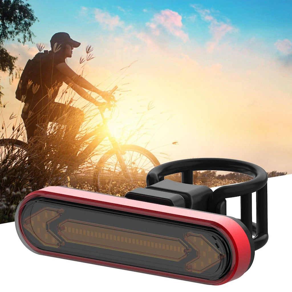 tBicycle Turn Signal Taillight USB Rechargeable Bicycle Tail Rear Light Turn Signal Braking Warning Wireless LED Ultra Bright LED Safety Warning Bike Brake Rear Lights Wireless Remote Control Modes Waterproof Suitable For Mountain Bike Road Bicycle - UrbanCycling.com