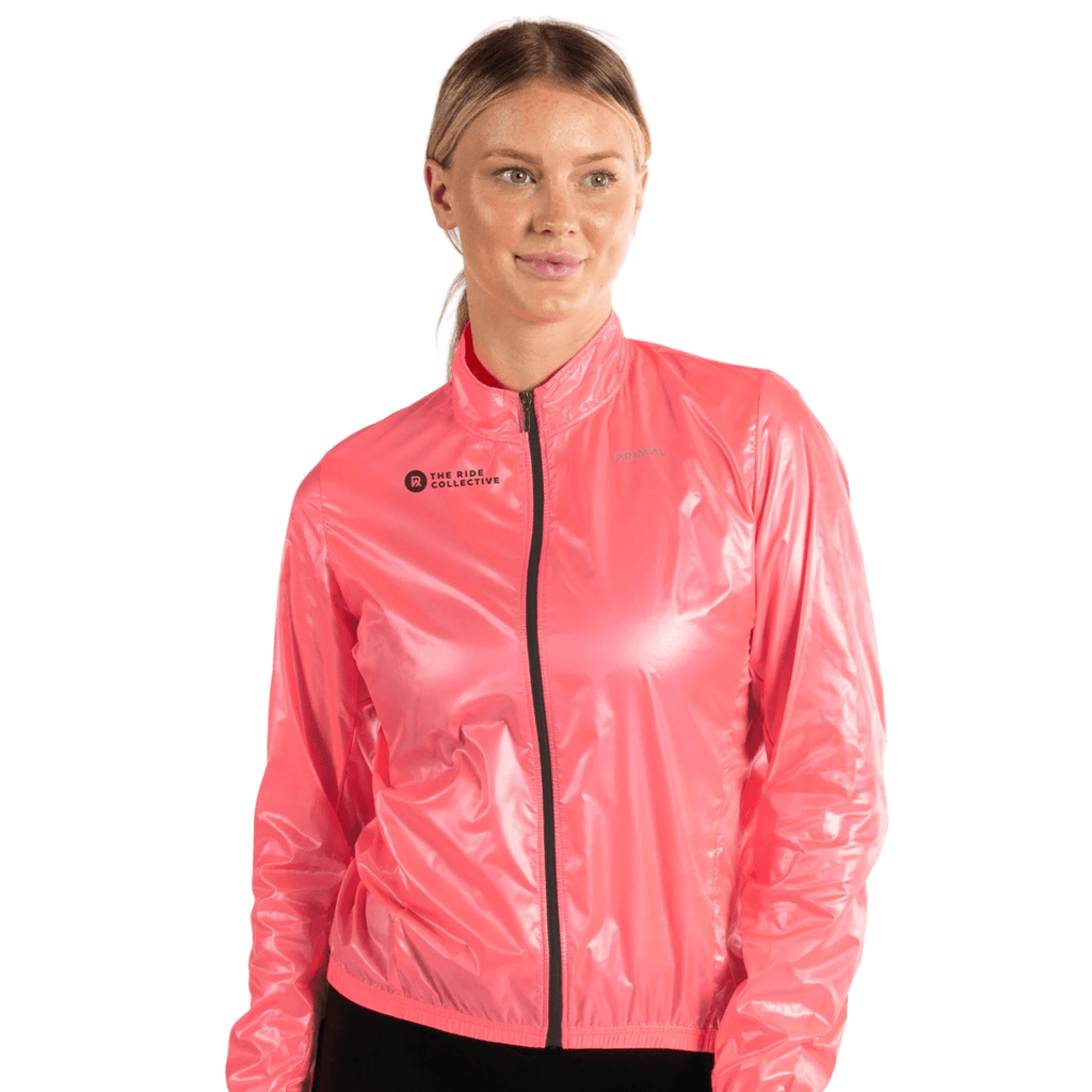 The Ride Collective Pink Women's Rain Jacket - UrbanCycling.com