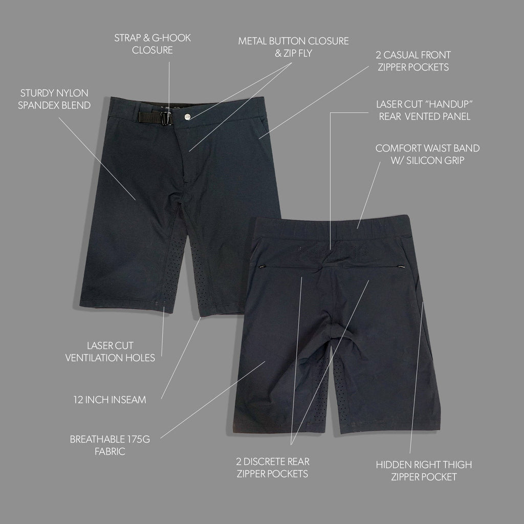 Trail Rambler Short - Cool Black - UrbanCycling.com