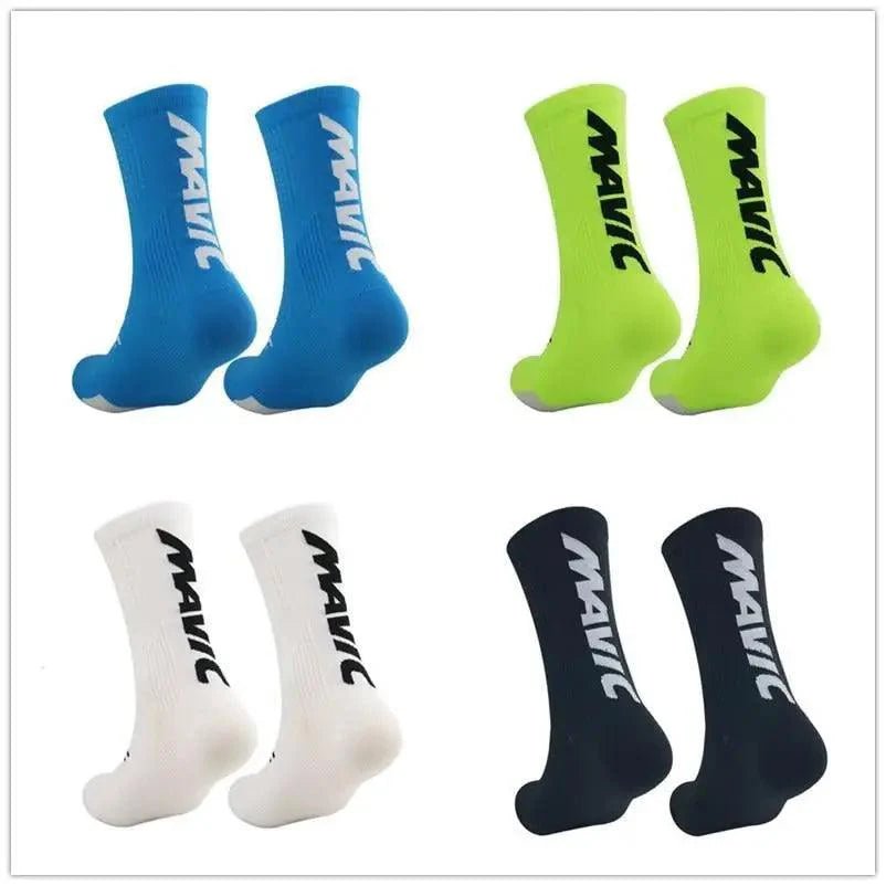 Trendy Men Women Sport Cycling Riding Socks Colorful Basketball Climbing Running Socks Vintage Breathable Bike Socks Sports Socks Athletic Socks For Running Cycling Basketball Hiking - UrbanCycling.com