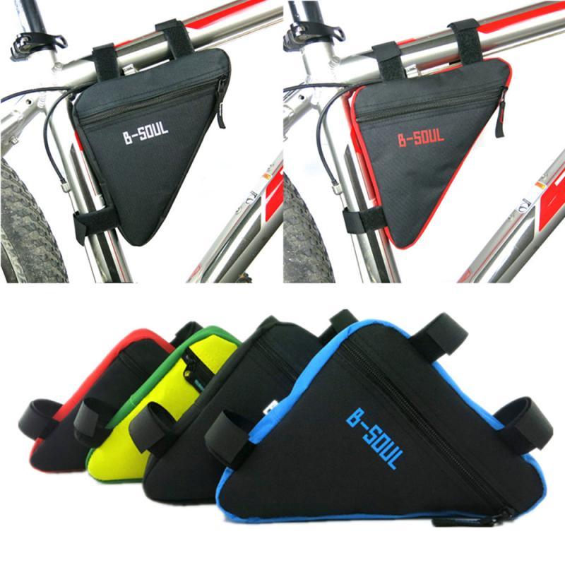 Triangle Bicycle Bag Road Bike Front Top Tube Frame Bag Bicycle Accessories Waterproof Durable Bike Bag Cycling Storage Bag Bike Storage Bag Triangle Bike Bag For Road Bike Top Tube Bike Frame Bag Pocket - UrbanCycling.com