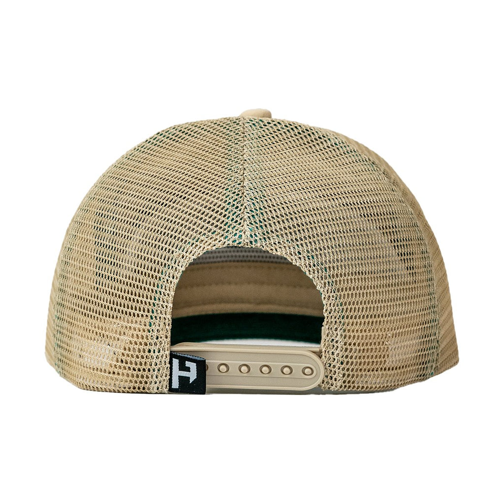 Trucker Hat - Cream/Green - UrbanCycling.com