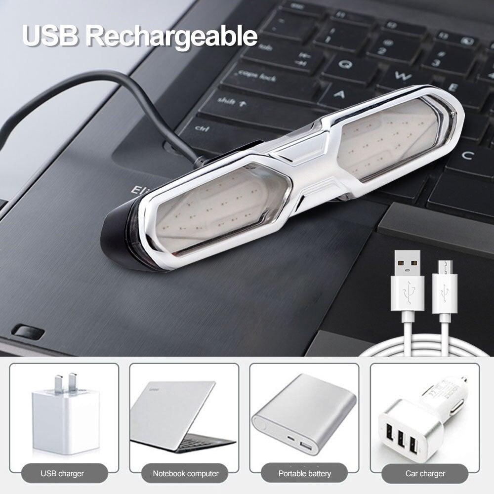 Turn Signals For Bicycle Light Bicycle Taillight Led Light With USB Charging Bicycle Lighting Safety Warning Brake Light Remote Control Bike Rear Light Back USB Rechargeable Safety Warning Cycling Light Fits On Any Road Bicycle - UrbanCycling.com