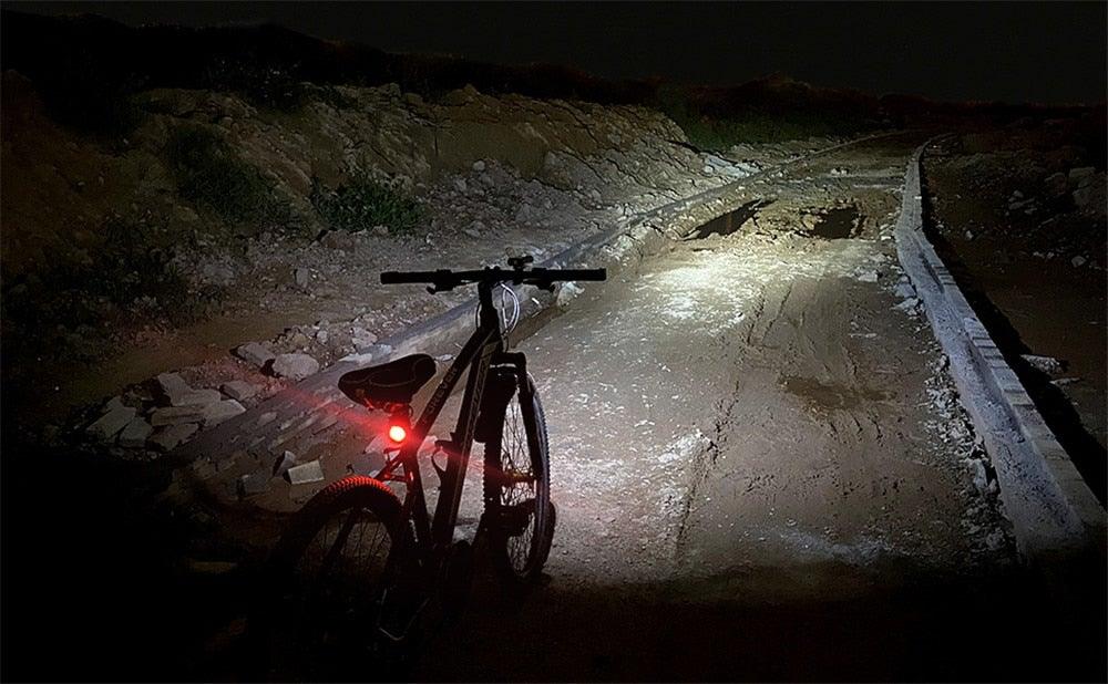 Ultra Bright Bicycle Light USB Rechargeable LED Bike Headlight Waterproof Bike Flashlight USB Rechargeable Bike Lights Front And Back 8 LED Bicycle Lights Front 5 Light Modes 15 - 30 Hours Working Time - UrbanCycling.com