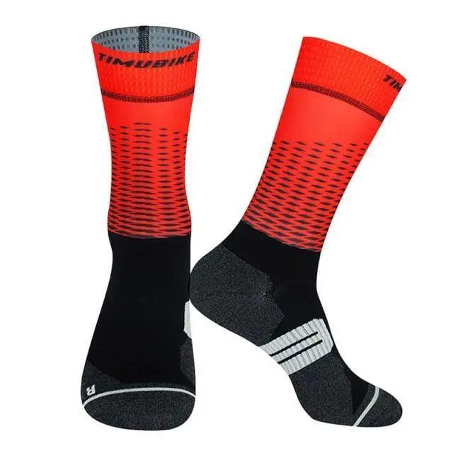 Unisex Anti Slip Socks Professional Bike Street Sports Socks Cycling Socks For Men And Women Breathable Socks 37 - 44 - UrbanCycling.com