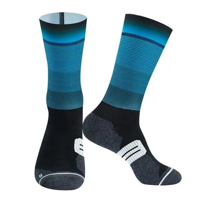 Unisex Anti Slip Socks Professional Bike Street Sports Socks Cycling Socks For Men And Women Breathable Socks 37 - 44 - UrbanCycling.com