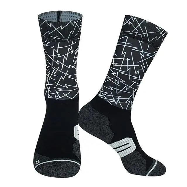 Unisex Anti Slip Socks Professional Bike Street Sports Socks Cycling Socks For Men And Women Breathable Socks 37 - 44 - UrbanCycling.com