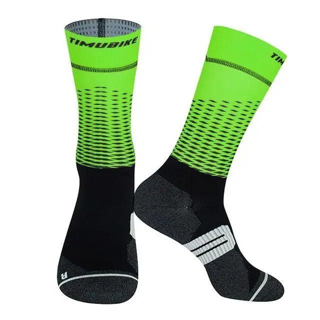 Unisex Anti Slip Socks Professional Bike Street Sports Socks Cycling Socks For Men And Women Breathable Socks 37 - 44 - UrbanCycling.com