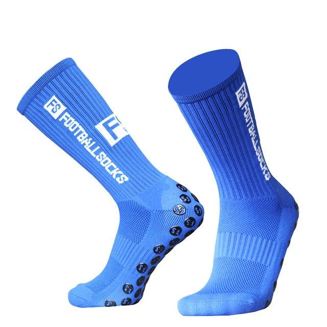Unisex Cycling Socks Football Socks Round Silicone Suction Cup Grip Anti Slip Soccer Socks Sports Baseball Rugby Socks For Men And Women - UrbanCycling.com