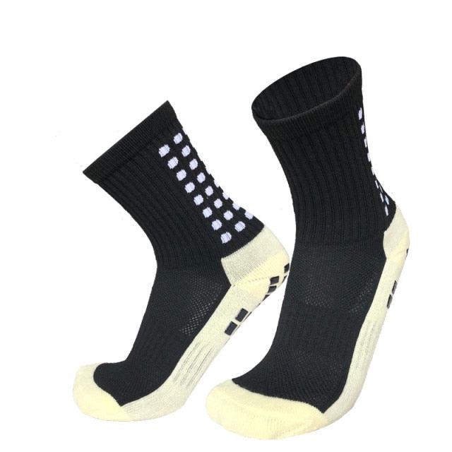 Unisex Cycling Socks Football Socks Round Silicone Suction Cup Grip Anti Slip Soccer Socks Sports Baseball Rugby Socks For Men And Women - UrbanCycling.com