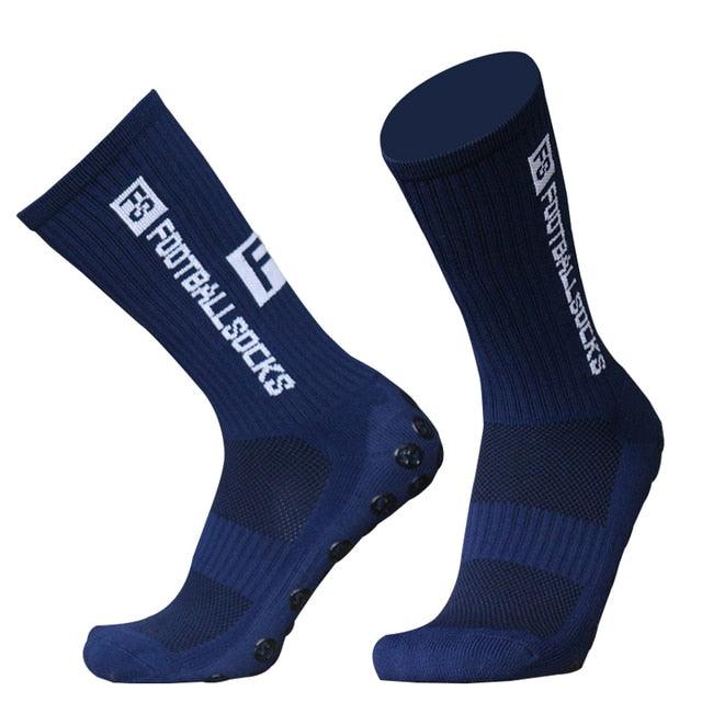 Unisex Cycling Socks Football Socks Round Silicone Suction Cup Grip Anti Slip Soccer Socks Sports Baseball Rugby Socks For Men And Women - UrbanCycling.com