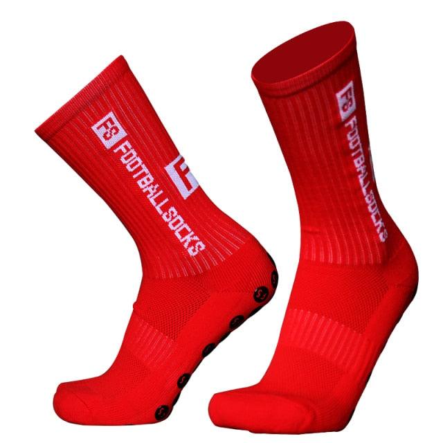 Unisex Cycling Socks Football Socks Round Silicone Suction Cup Grip Anti Slip Soccer Socks Sports Baseball Rugby Socks For Men And Women - UrbanCycling.com