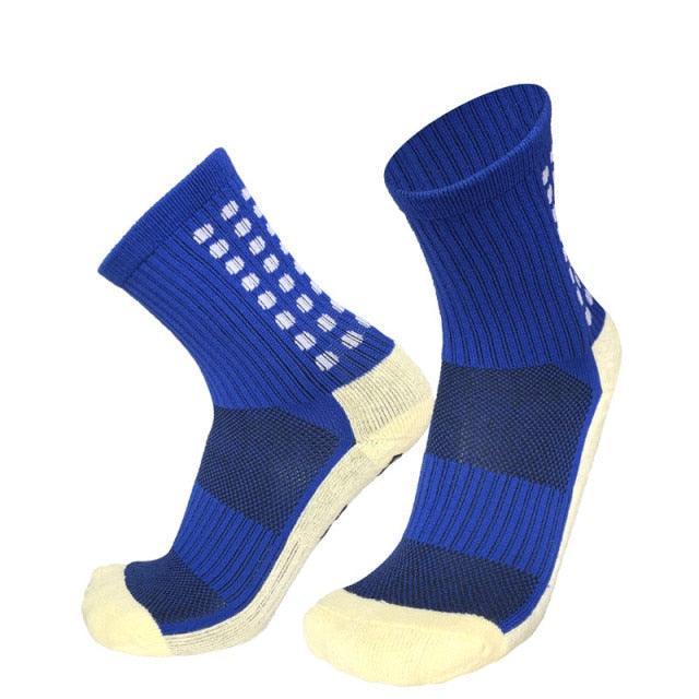 Unisex Cycling Socks Football Socks Round Silicone Suction Cup Grip Anti Slip Soccer Socks Sports Baseball Rugby Socks For Men And Women - UrbanCycling.com