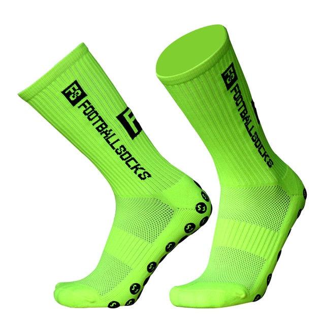 Unisex Cycling Socks Football Socks Round Silicone Suction Cup Grip Anti Slip Soccer Socks Sports Baseball Rugby Socks For Men And Women - UrbanCycling.com