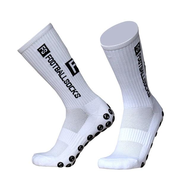 Unisex Cycling Socks Football Socks Round Silicone Suction Cup Grip Anti Slip Soccer Socks Sports Baseball Rugby Socks For Men And Women - UrbanCycling.com
