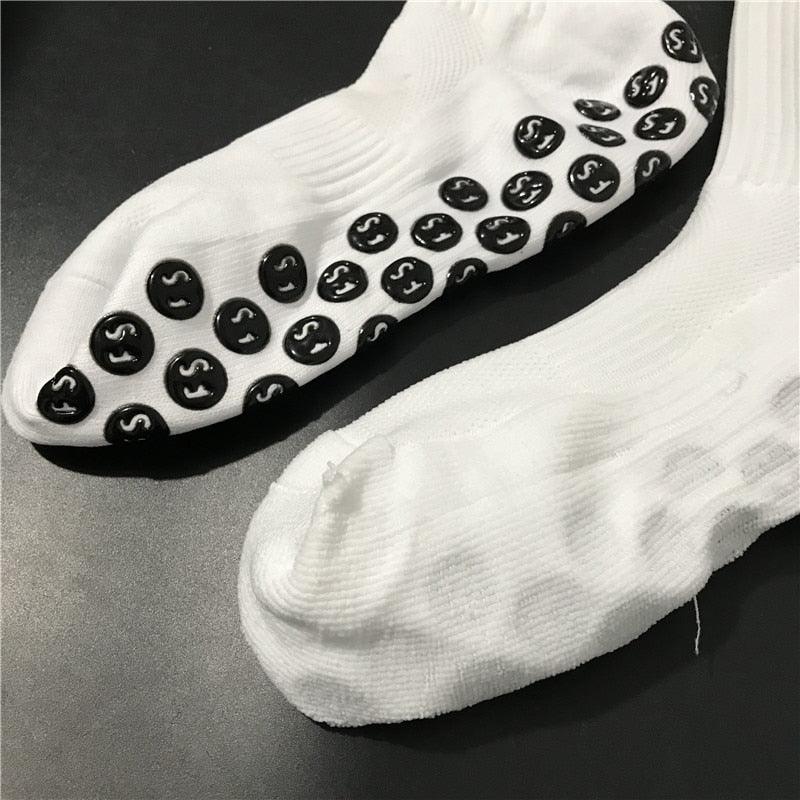 Unisex Cycling Socks Football Socks Round Silicone Suction Cup Grip Anti Slip Soccer Socks Sports Baseball Rugby Socks For Men And Women - UrbanCycling.com