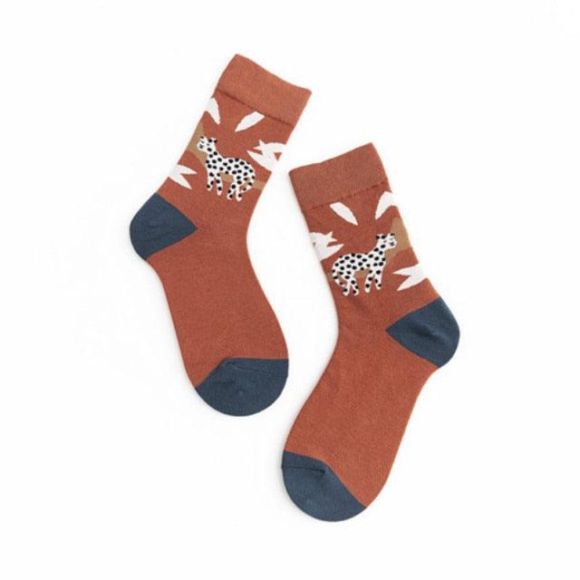 Unisex Painting Style Crew Socks Women Streetwear Skateboard Sport Cycling Designer Socks For Men And Women - UrbanCycling.com