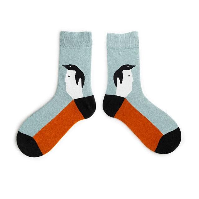 Unisex Painting Style Crew Socks Women Streetwear Skateboard Sport Cycling Designer Socks For Men And Women - UrbanCycling.com