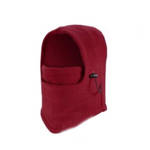 Unisex Polar Fleece Hood Hat Casual Beanie Ski Snow Cap Snood Scarf Warmer Thermal Neckerchief Drawstring Soft Balaclava Pullover Knitted Beanie for Adults Men Women Ski Caps New Balaclava Party Mask Hat Caps For Skiing Bicycle Cycling Outdoor Headwarmer - UrbanCycling.com