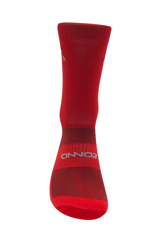 Unisex Red Cycling Socks - UrbanCycling.com