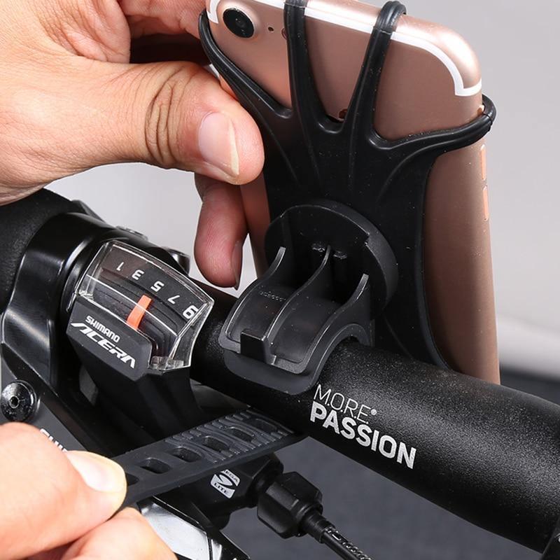 Universal Motocycle Durable Bicycle Mobile Phone Holder Cell Phone Mobile Bike Handlebar Bracket - UrbanCycling.com