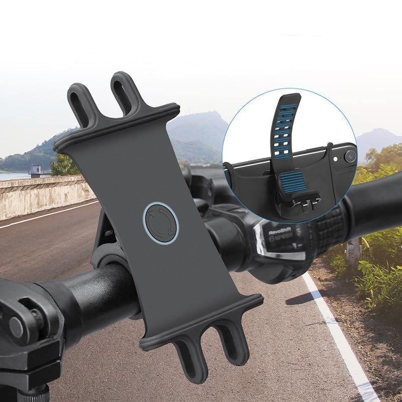 Universal Motocycle Durable Bicycle Mobile Phone Holder Cell Phone Mobile Bike Handlebar Bracket - UrbanCycling.com