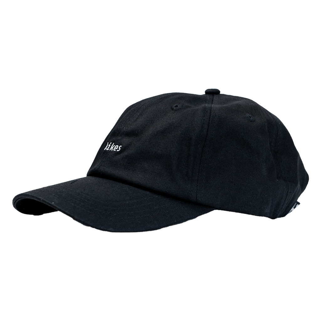 Unstructured Dad Hat - Black "Bikes" - UrbanCycling.com