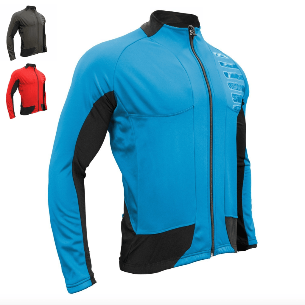 Urban Cycling Reflector Winter Softshell Thermal Jersey Jacket - UrbanCycling.com