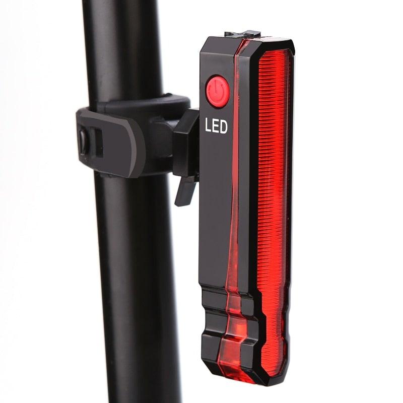 USB Rechargeable Handlebar Headlight Front Bike Light LED Lamp Built - In Rechargeable Bike Light Front And Rear Super Bright Bicycle Headlight And Tail Light Set 4 Lighting Modes - UrbanCycling.com
