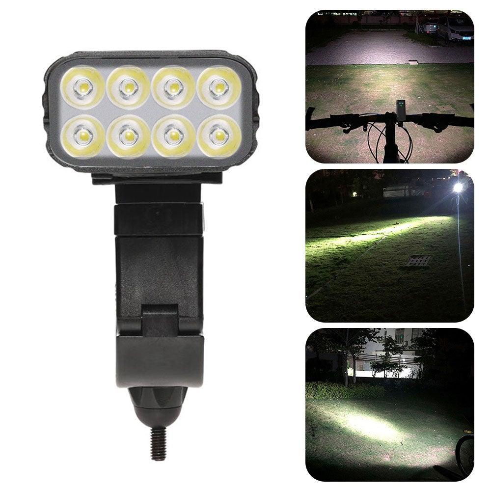 USB Rechargeable Handlebar Headlight Front Bike Light LED Lamp Built - In Rechargeable Bike Light Front And Rear Super Bright Bicycle Headlight And Tail Light Set 4 Lighting Modes - UrbanCycling.com