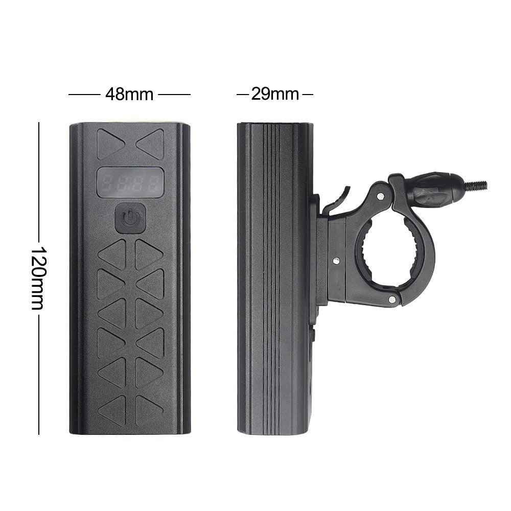 USB Rechargeable Handlebar Headlight Front Bike Light LED Lamp Built - In Rechargeable Bike Light Front And Rear Super Bright Bicycle Headlight And Tail Light Set 4 Lighting Modes - UrbanCycling.com