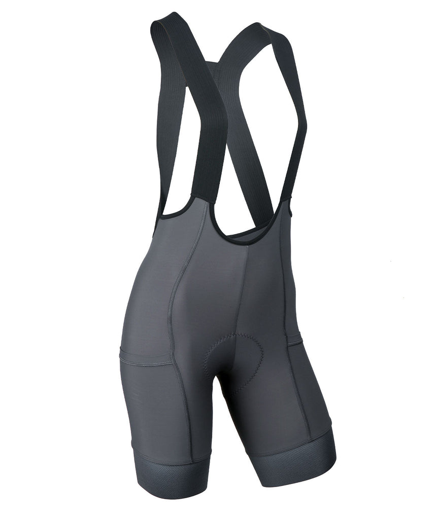 W. BLACK LABEL CARGO DROP TAIL BIB - BLUE STEEL - UrbanCycling.com