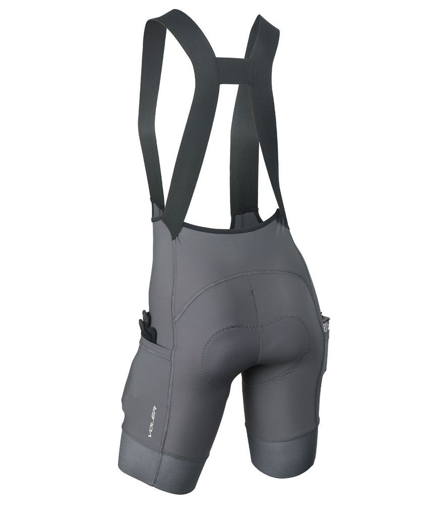 W. BLACK LABEL CARGO DROP TAIL BIB - BLUE STEEL - UrbanCycling.com