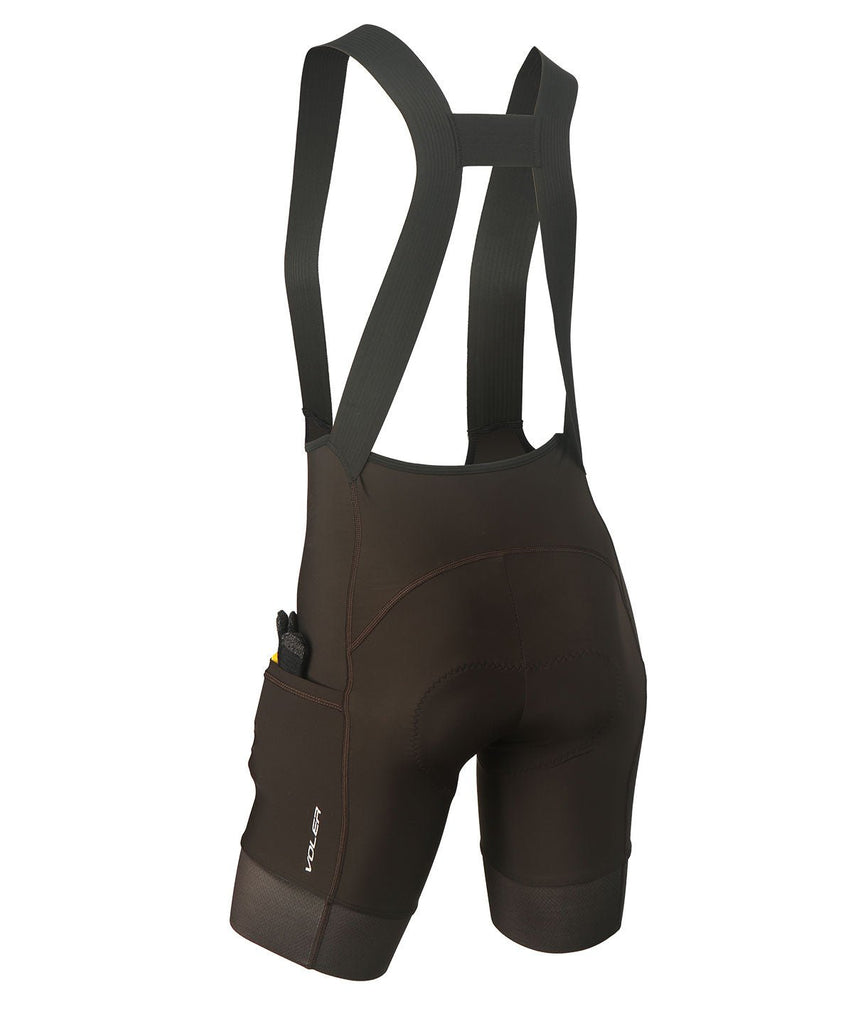 W. BLACK LABEL CARGO DROP TAIL BIB - ESPRESSO - UrbanCycling.com
