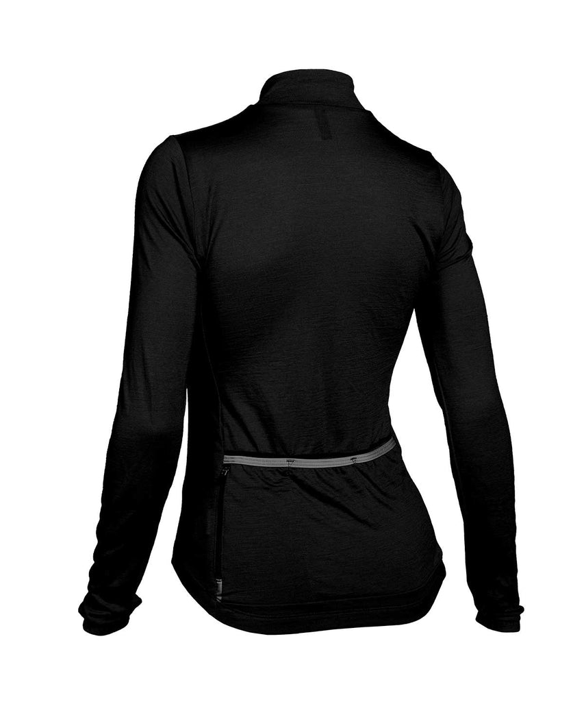 W. MIDWEIGHT MERINO LS JERSEY - UrbanCycling.com