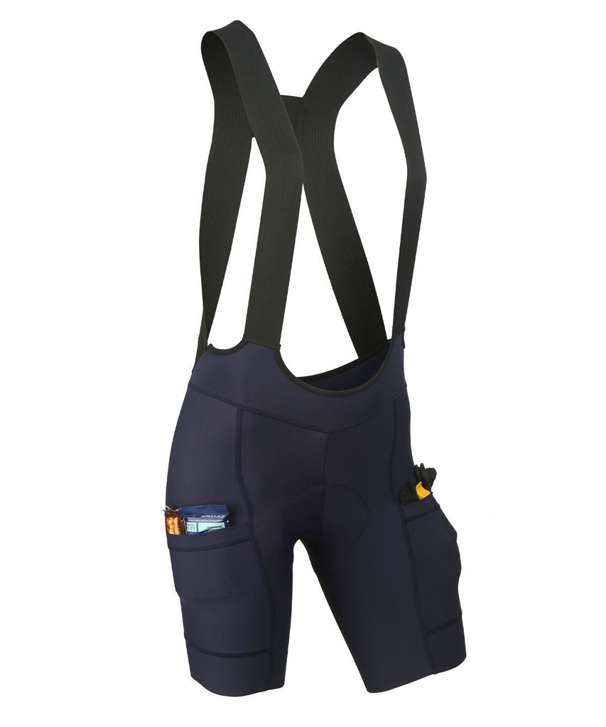 W. SUPER CARGO DROP TAIL BIB - NAVY - UrbanCycling.com