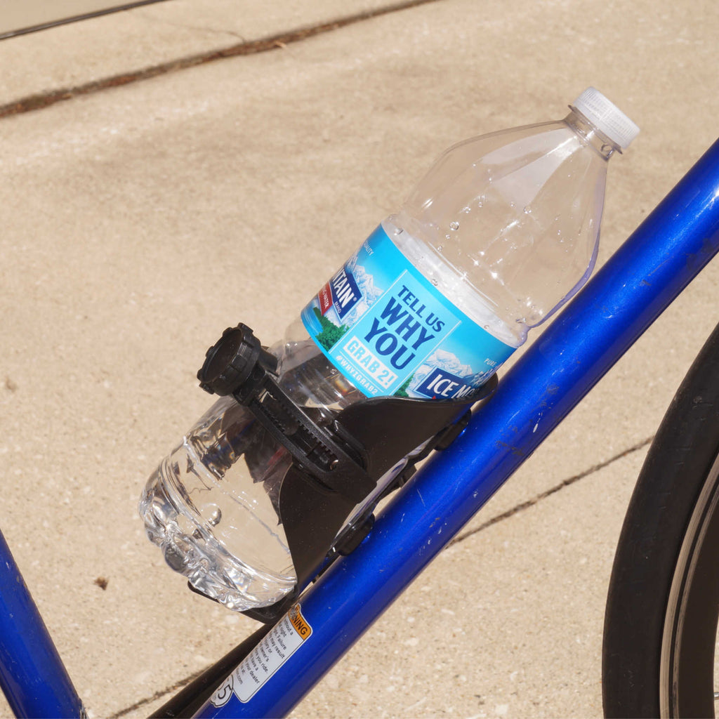 Water Bottle Holder for Bikes , ABC Cage - Any Bottle Cage, Adjustable Water Bottle Cage for Bicycles - UrbanCycling.com