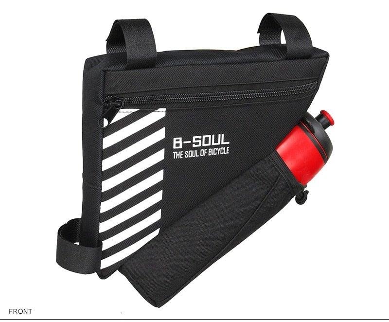 Waterproof Bicycle Bag Bike Triangle Bag For Bicycle Front Frame Bag Bike Bag Cycling Top Tube Bag Bicycle Bottle Bag Bike Storage Frame Bag Bicycle Front Tube Triangle Water Resistant Cycling Pack Strap On Pouch Bike Accessories Tool Accessible - UrbanCycling.com