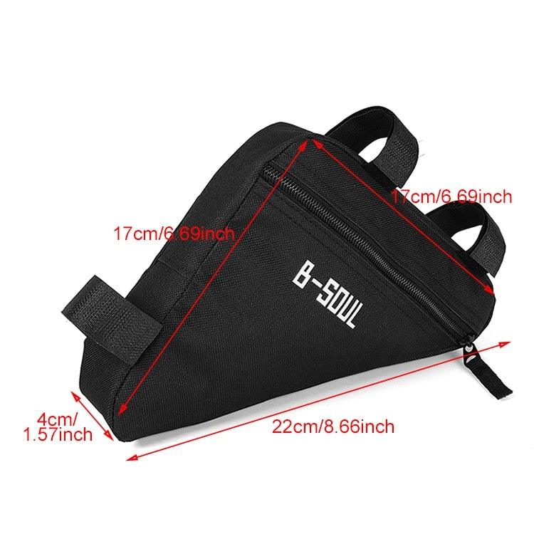 Waterproof Bicycle Bag Bike Triangle Bag For Bicycle Front Frame Bag Bike Bag Cycling Top Tube Bag Bicycle Bottle Bag Bike Storage Frame Bag Bicycle Front Tube Triangle Water Resistant Cycling Pack Strap On Pouch Bike Accessories Tool Accessible - UrbanCycling.com