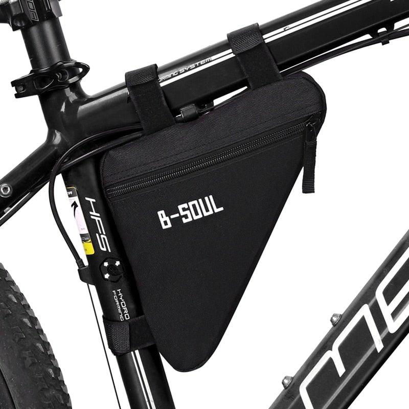 Waterproof Bicycle Bag Bike Triangle Bag For Bicycle Front Frame Bag Bike Bag Cycling Top Tube Bag Bicycle Bottle Bag Bike Storage Frame Bag Bicycle Front Tube Triangle Water Resistant Cycling Pack Strap On Pouch Bike Accessories Tool Accessible - UrbanCycling.com