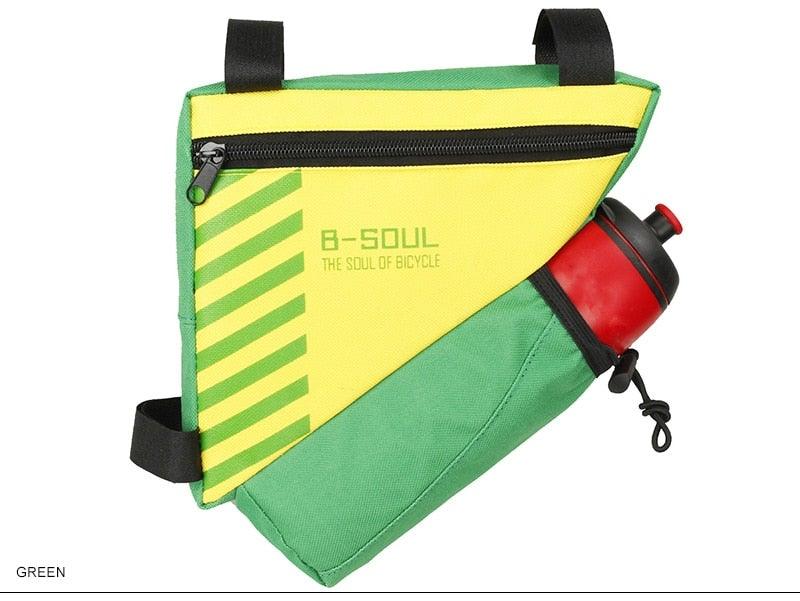 Waterproof Bicycle Bag Bike Triangle Bag For Bicycle Front Frame Bag Bike Bag Cycling Top Tube Bag Bicycle Bottle Bag Bike Storage Frame Bag Bicycle Front Tube Triangle Water Resistant Cycling Pack Strap On Pouch Bike Accessories Tool Accessible - UrbanCycling.com