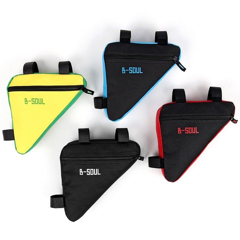 Waterproof Bicycle Bag Bike Triangle Bag For Bicycle Front Frame Bag Bike Bag Cycling Top Tube Bag Bicycle Bottle Bag Bike Storage Frame Bag Bicycle Front Tube Triangle Water Resistant Cycling Pack Strap On Pouch Bike Accessories Tool Accessible - UrbanCycling.com