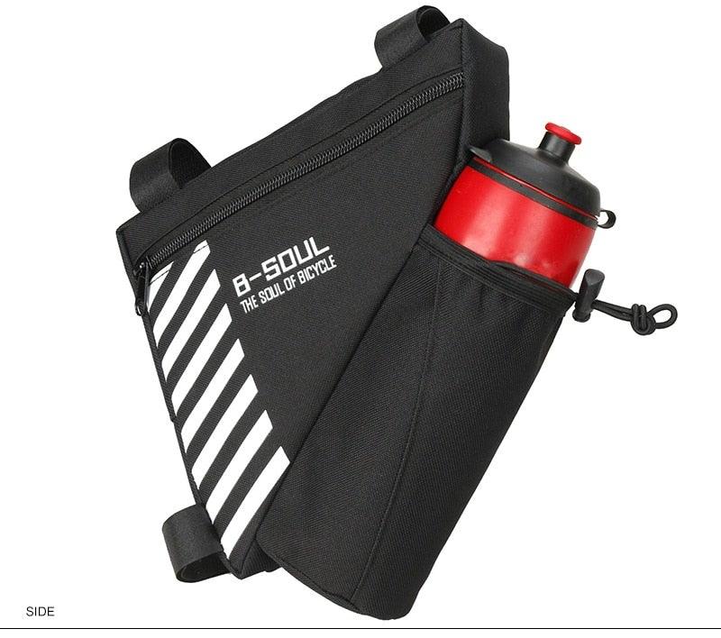 Waterproof Bicycle Bag Bike Triangle Bag For Bicycle Front Frame Bag Bike Bag Cycling Top Tube Bag Bicycle Bottle Bag Bike Storage Frame Bag Bicycle Front Tube Triangle Water Resistant Cycling Pack Strap On Pouch Bike Accessories Tool Accessible - UrbanCycling.com