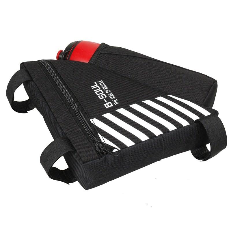 Waterproof Bicycle Bag Bike Triangle Bag For Bicycle Front Frame Bag Bike Bag Cycling Top Tube Bag Bicycle Bottle Bag Bike Storage Frame Bag Bicycle Front Tube Triangle Water Resistant Cycling Pack Strap On Pouch Bike Accessories Tool Accessible - UrbanCycling.com