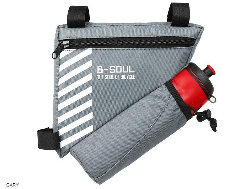 Waterproof Bicycle Bag Bike Triangle Bag For Bicycle Front Frame Bag Bike Bag Cycling Top Tube Bag Bicycle Bottle Bag Bike Storage Frame Bag Bicycle Front Tube Triangle Water Resistant Cycling Pack Strap On Pouch Bike Accessories Tool Accessible - UrbanCycling.com