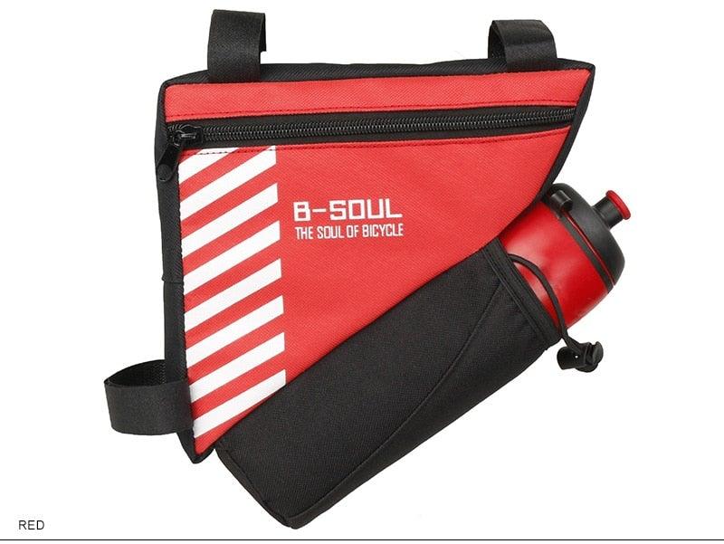 Waterproof Bicycle Bag Bike Triangle Bag For Bicycle Front Frame Bag Bike Bag Cycling Top Tube Bag Bicycle Bottle Bag Bike Storage Frame Bag Bicycle Front Tube Triangle Water Resistant Cycling Pack Strap On Pouch Bike Accessories Tool Accessible - UrbanCycling.com