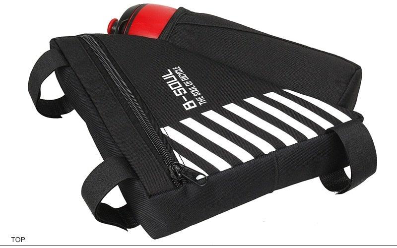 Waterproof Bicycle Bag Bike Triangle Bag For Bicycle Front Frame Bag Bike Bag Cycling Top Tube Bag Bicycle Bottle Bag Bike Storage Frame Bag Bicycle Front Tube Triangle Water Resistant Cycling Pack Strap On Pouch Bike Accessories Tool Accessible - UrbanCycling.com