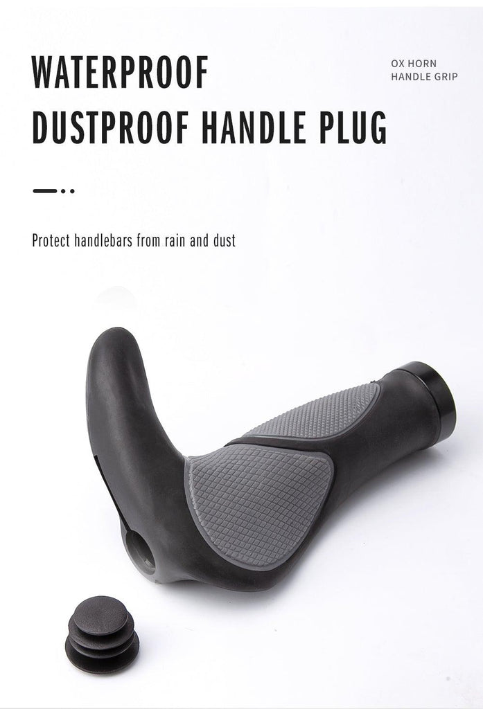 Waterproof Road Bike Horn Handlebar Cover Anti - Slip Handle Bar Grip Bicycle Accessories Mountain Bike Silicone Handlebar Grips Ergonomic Desgin With Bilaterally Locking Ring Non - Slip For Standard Bike - UrbanCycling.com